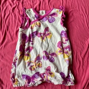 Colorful Butterfly Print Kids Bubble